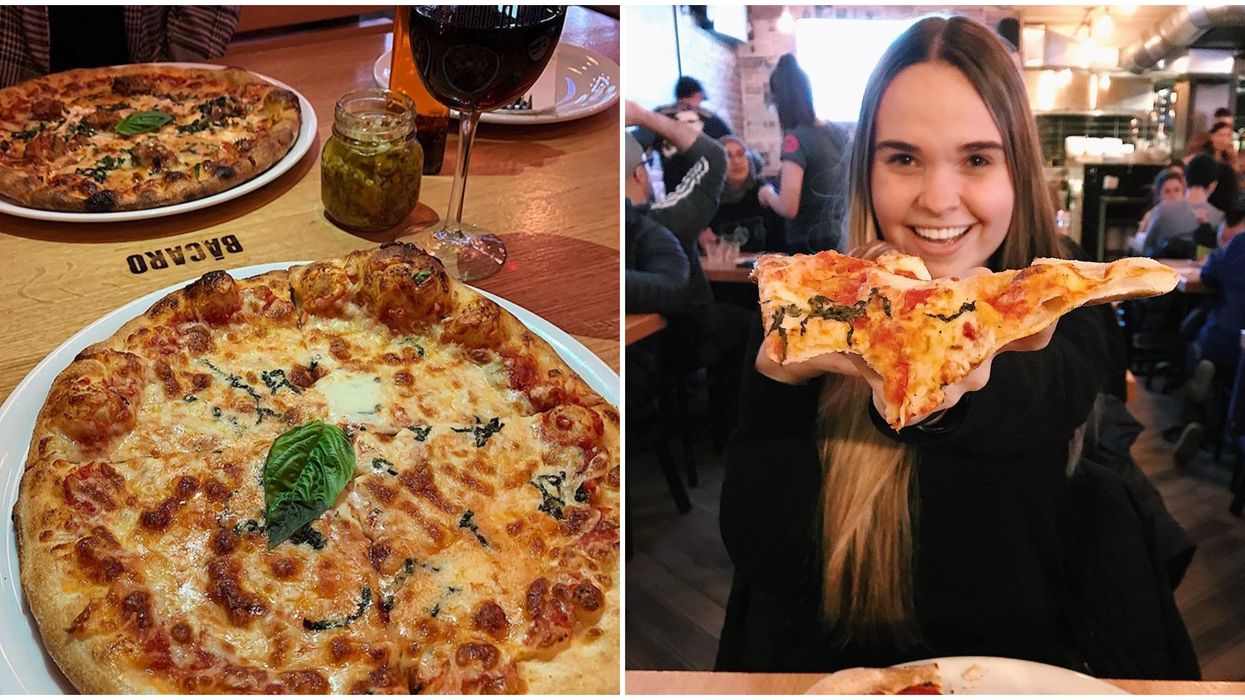 Ce resto italien de Montréal t'offre une pizza de 12 '' gratuite cette fin de semaine