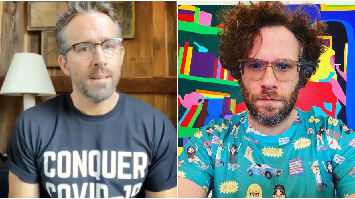 BC Premier Is Begging Ryan Reynolds & Seth Rogen To Make People Stop Partying