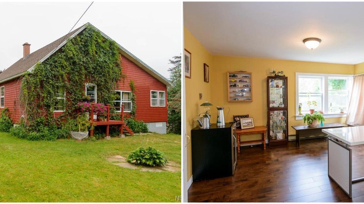 Ivy-Covered New Brunswick House With Instagram Worthy Yard Costs Less Than $123K (PHOTOS)