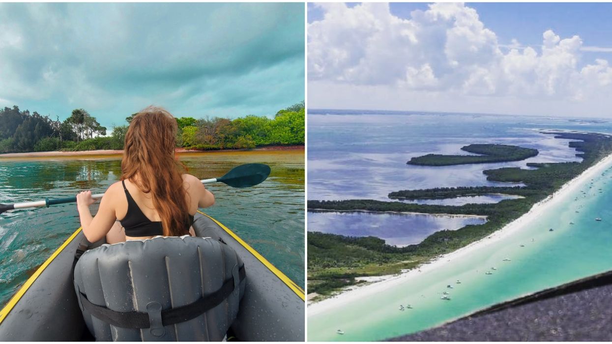 You Can Kayak To Untouched Island Oases Off This Coastline Near Tampa