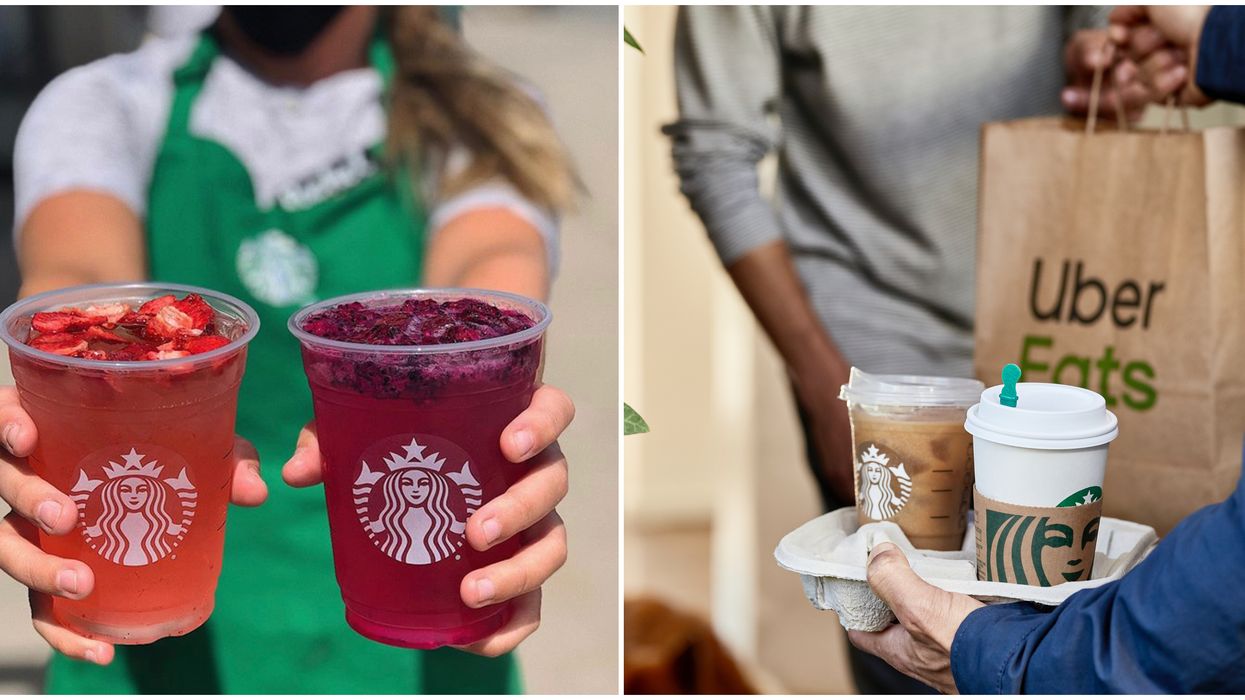 Someone In Toronto Just Set A New Record For Starbucks Delivery Orders In Canada