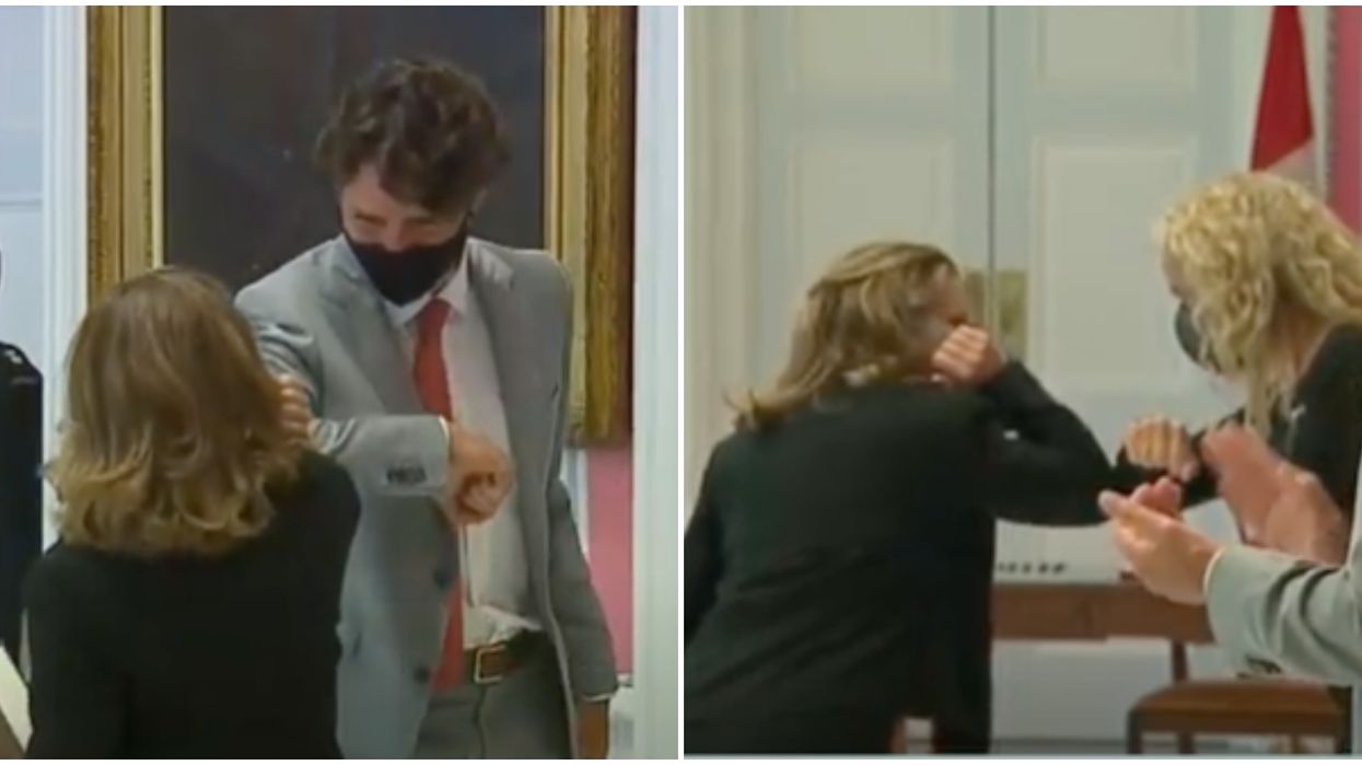 Chrystia Freeland Is Finance Minister With A Socially Distanced Swearing-In Like No Other