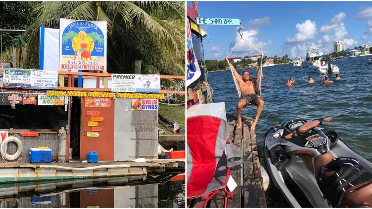There's A Floating BBQ Joint In South Florida & You Can Jet Ski There