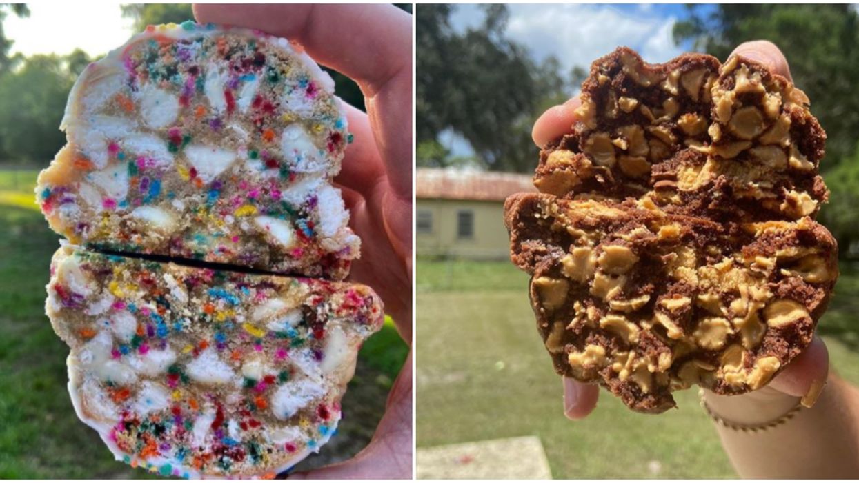 You Can Get Monster-Sized Half-Pound Cookies From This Hidden Bakery In Tampa