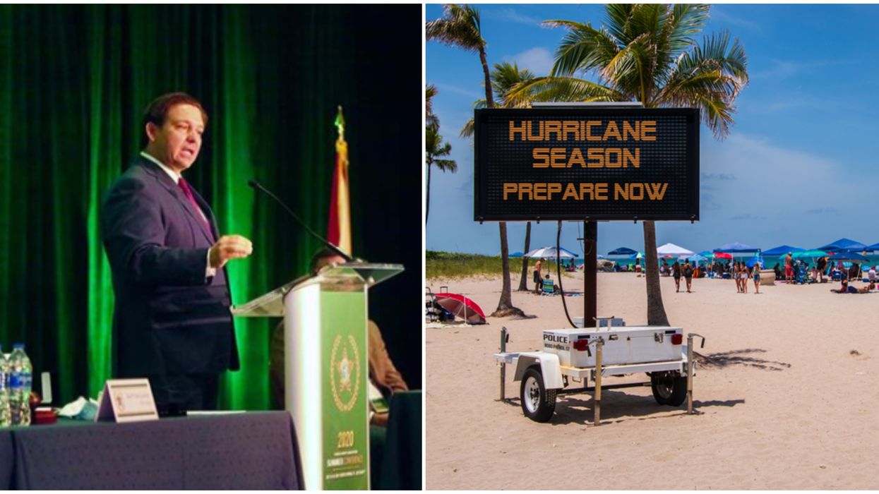 Gov. Ron DeSantis Wants You To Prepare For The Tropical Storm Heading For Florida