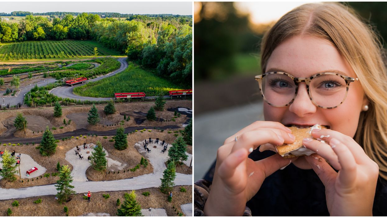 You Can Have A Bonfire Feast With Friends At A Giant Farm Near Toronto