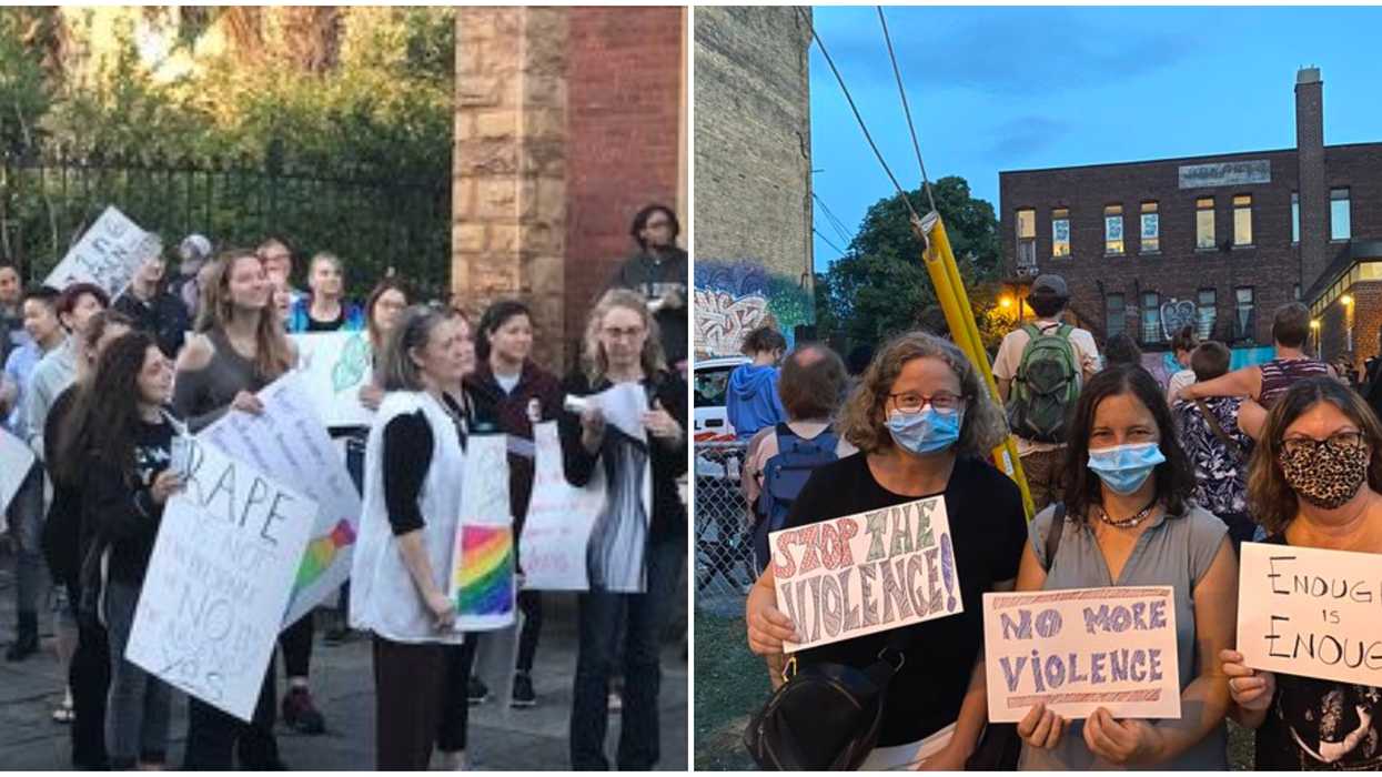 Hundreds Marched In Toronto To Protest The Spike Of Violence Against Women This Summer