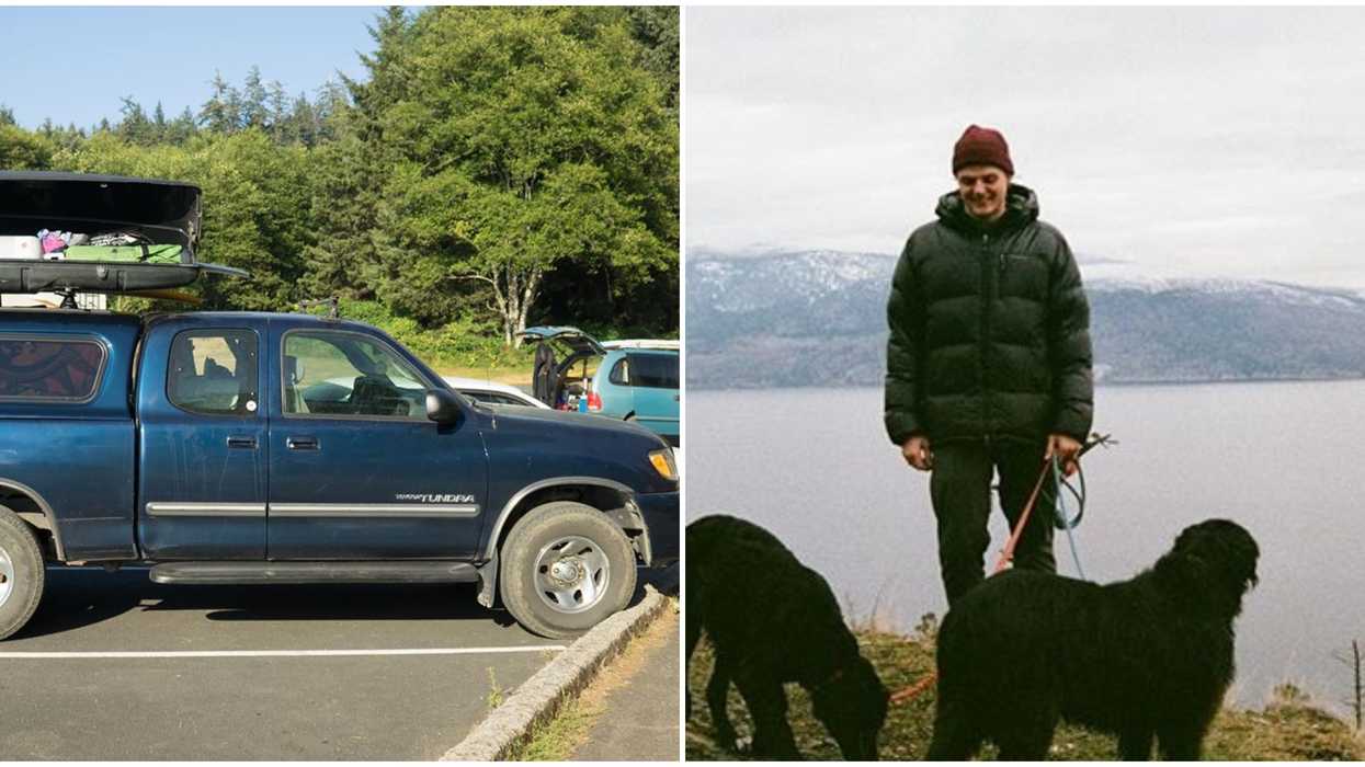 A Young Firefighter Got His Truck Stolen While Battling BC Wildfires This Weekend
