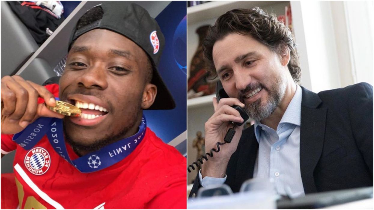 Canadian Soccer Star Alphonso Davies Is Getting All The Love From Trudeau & Drake