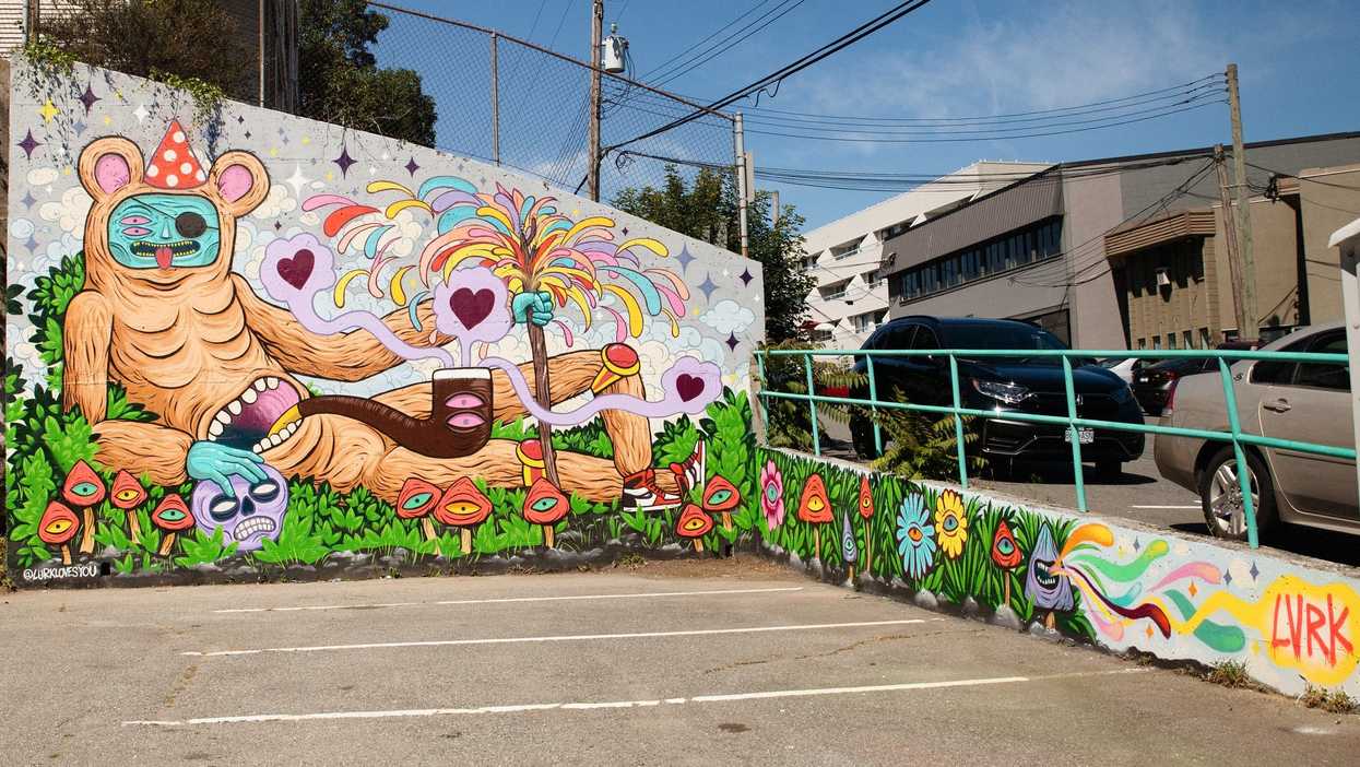 Hundreds Of People Want This BC Mural Taken Down Because It's 'Pornographic'