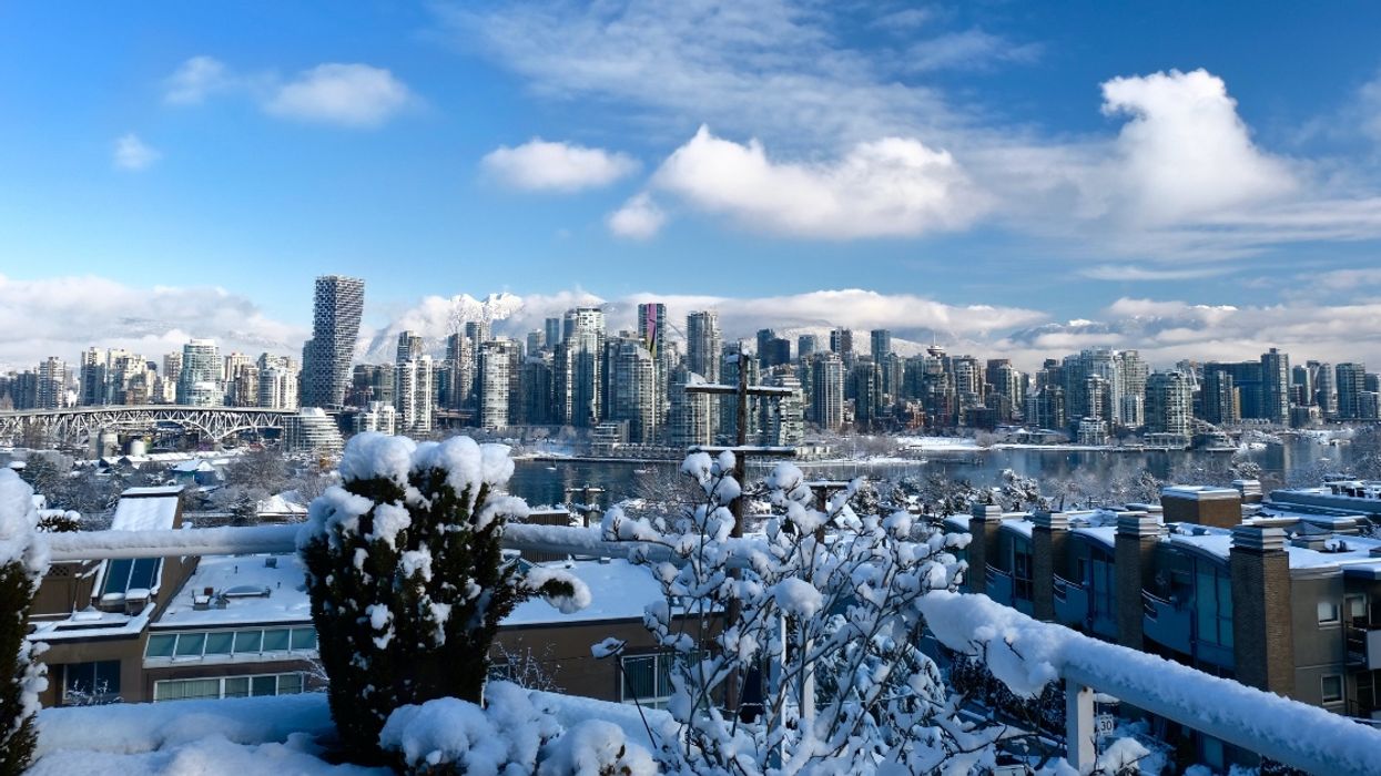 Vancouver's Getting So Much Snow This Winter That You Might Have To Push The Bus Again