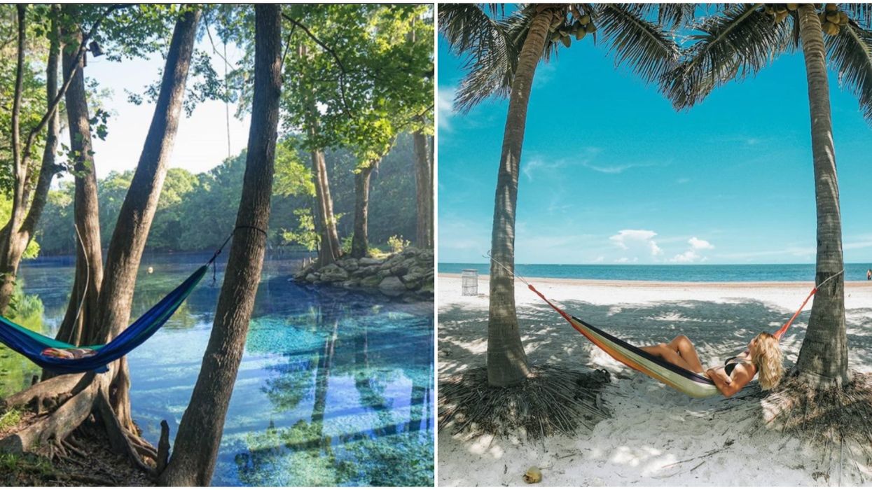 6 Of The Best Spots In Florida To Put Up A Hammock & Hang Out At