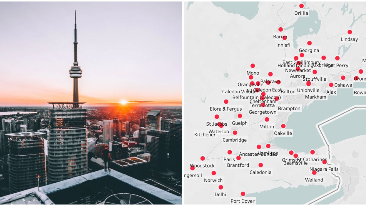 A Couple Made A Map That Shows You Which Ontario City You'd Be The Happiest In (VIDEO)