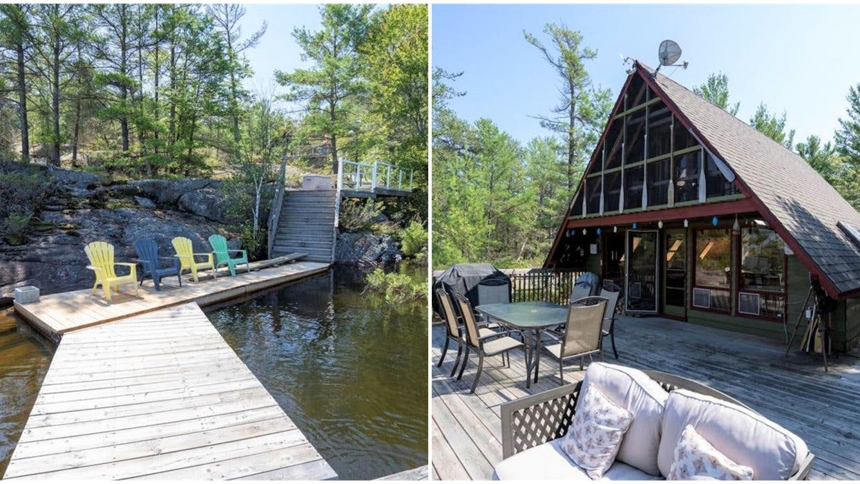 This Huge Ontario Cottage For Sale Is A Waterfront Paradise For $400K (PHOTOS)