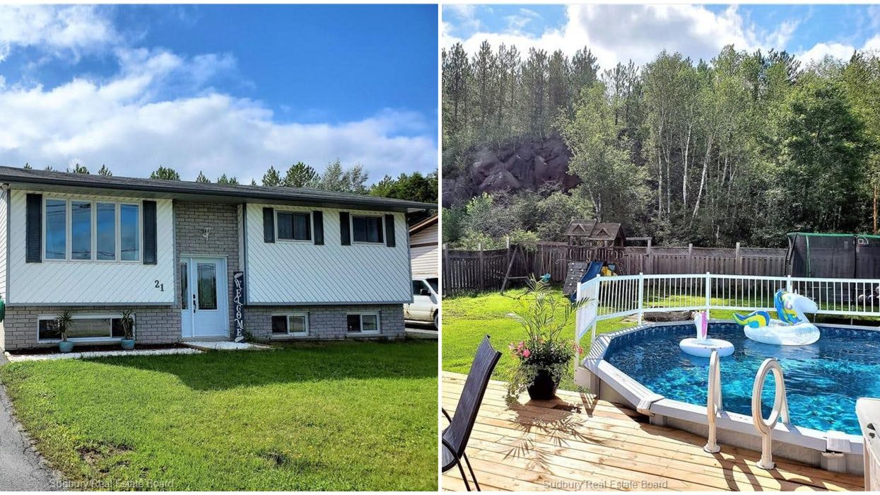 This Spacious Ontario Bungalow Has A Dreamy Backyard And A Pool For Just $300K