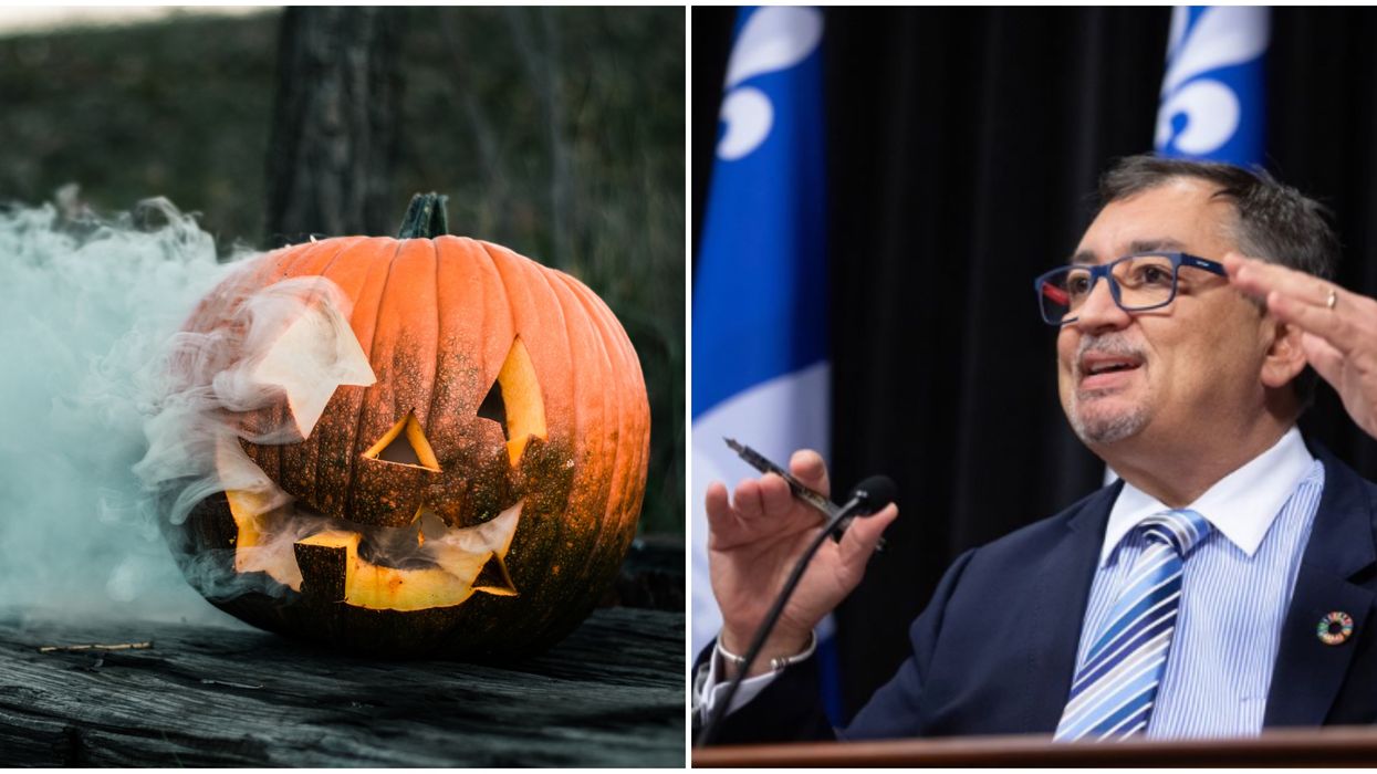 Horacio Arruda affirme que l'Halloween 2020 sera « différente » au Québec (VIDÉO)