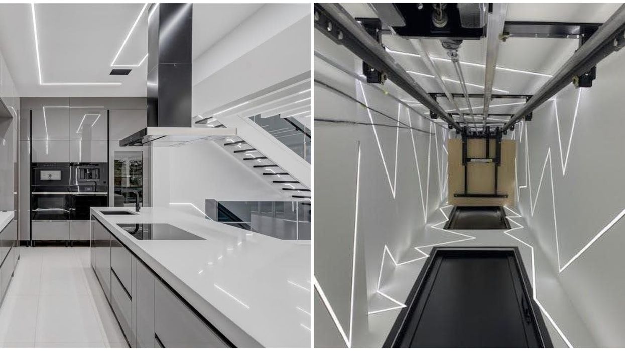 Here's A Peek Inside A Calgary Mansion That's So Futuristic It's Basically A Spaceship