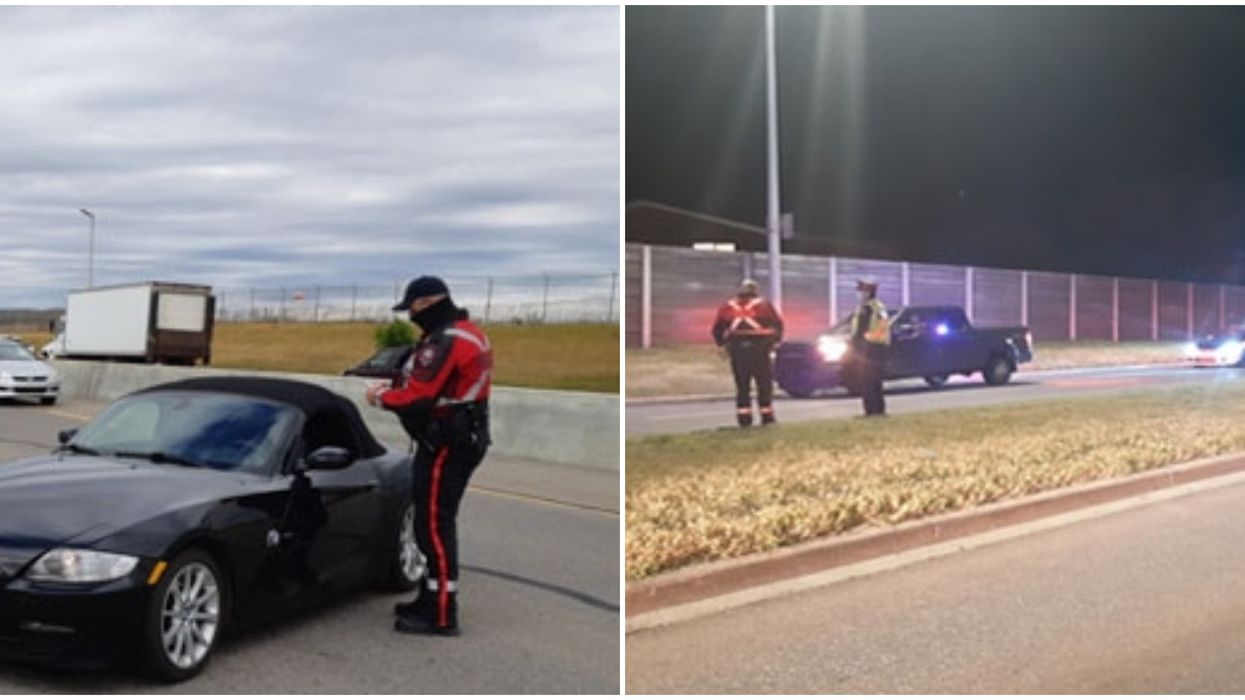 Calgary Police Are Patrolling Hard This Month & Pulling People Over For 'Fitness Checks'