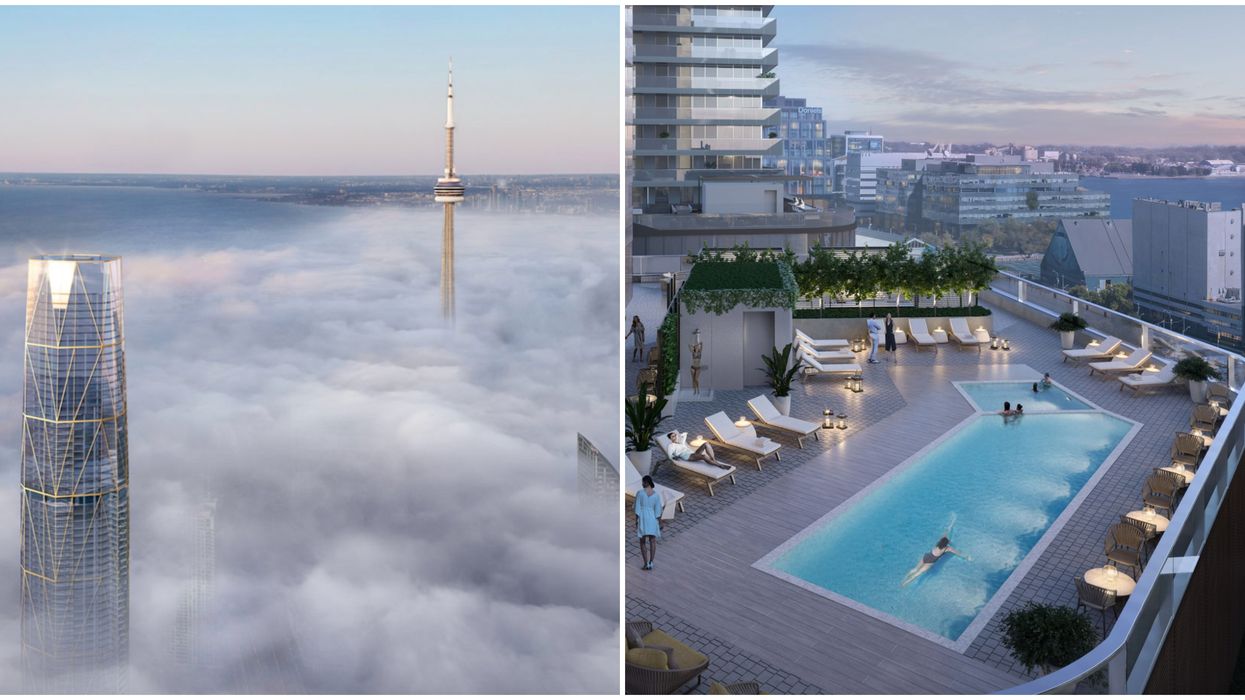 Canada's Record-Breaking New Tower Is Officially Being Built In Toronto Right Now (VIDEO)