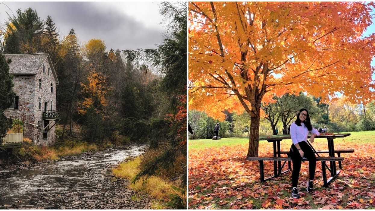 You Can Hike To A Charming Old Mill Surrounded By Fall Colours Near Ottawa