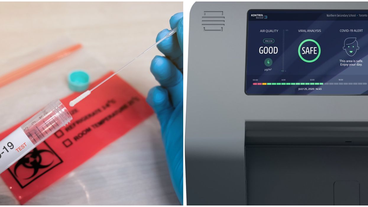 A Canadian Company Has A 'Game Changer' New Machine To Detect COVID-19 In The Air (VIDEO)