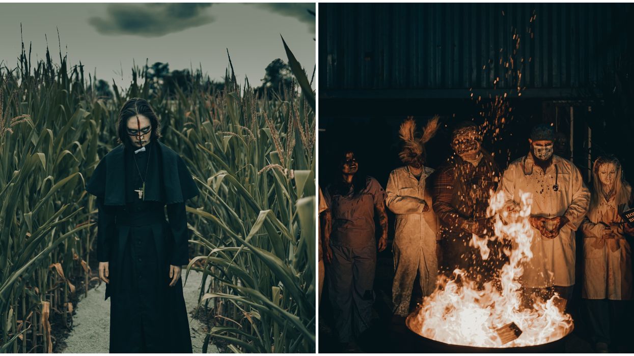 The Scariest Corn Maze In Canada Is Just Outside Of Vancouver This Fall & It's Intense