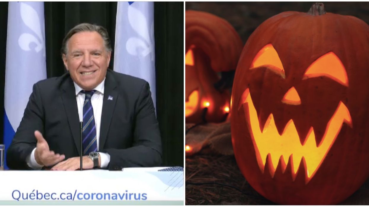 François Legault affirme qu'il y aura des directives spéciales pour l'Halloween