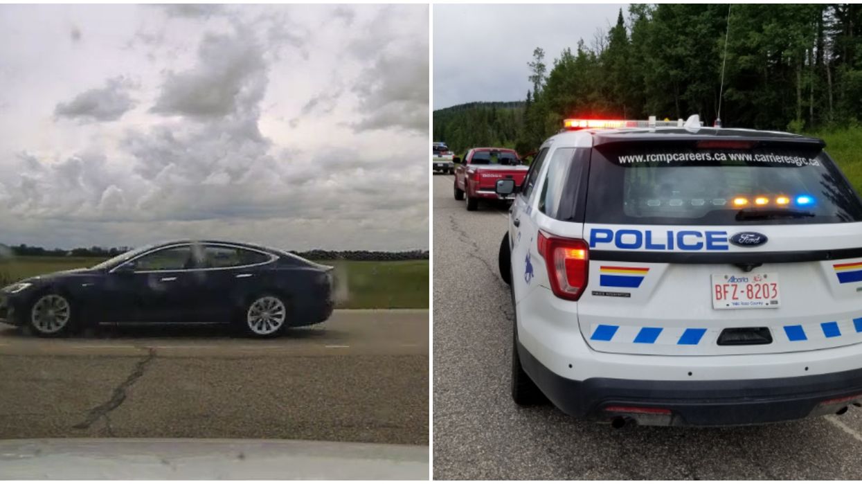 A Driver In Alberta Was Charged For Speeding While Sleeping