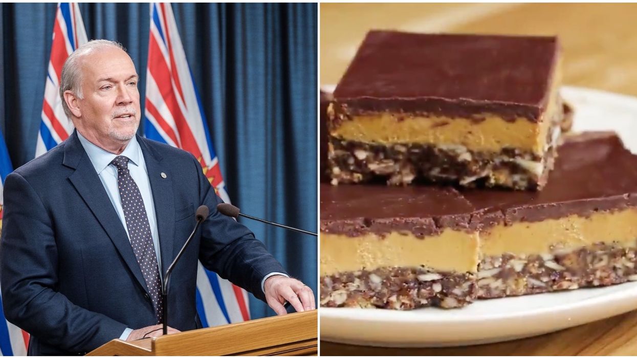 John Horgan Defends The Honour Of Nanaimo Bars Everywhere