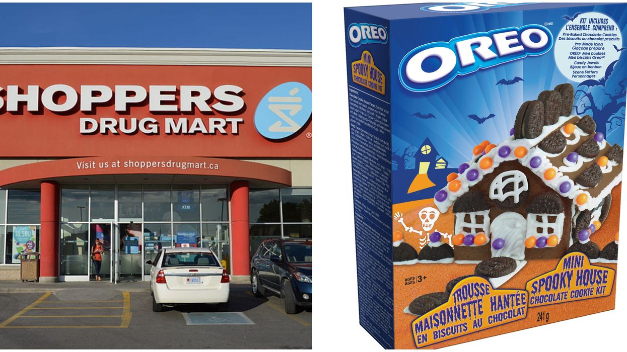Oreo's Halloween Version Of Their Gingerbread Houses Have Been Spotted In Canada (PHOTOS)