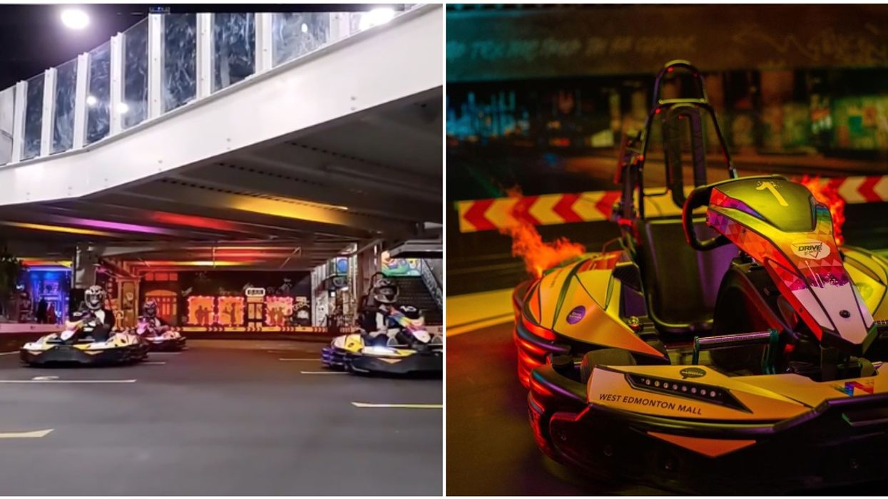North America's First Multi-Level Go-Kart Track Is Finally Open At West Edmonton Mall