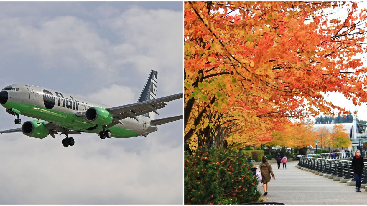 You Can Fly From Calgary To Vancouver For $59 To Kick Off Fall On The Coast