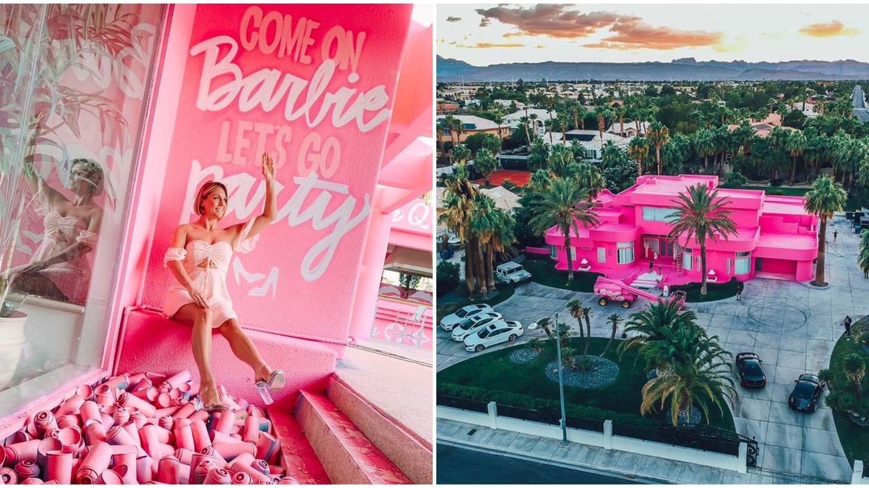 Graffiti Mansion In Las Vegas Is An All Pink Dream & You Can Rent It Out - Narcity Graffiti Mansion In Las Vegas Is An All Pink Dream & You Can Rent It Out - Narcity
