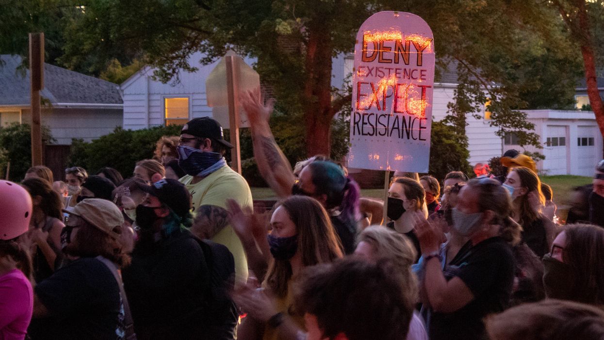 An Anti-Racism Rally In Red Deer Was Crashed By 'Patriots' & A Fight Broke Out (VIDEO)