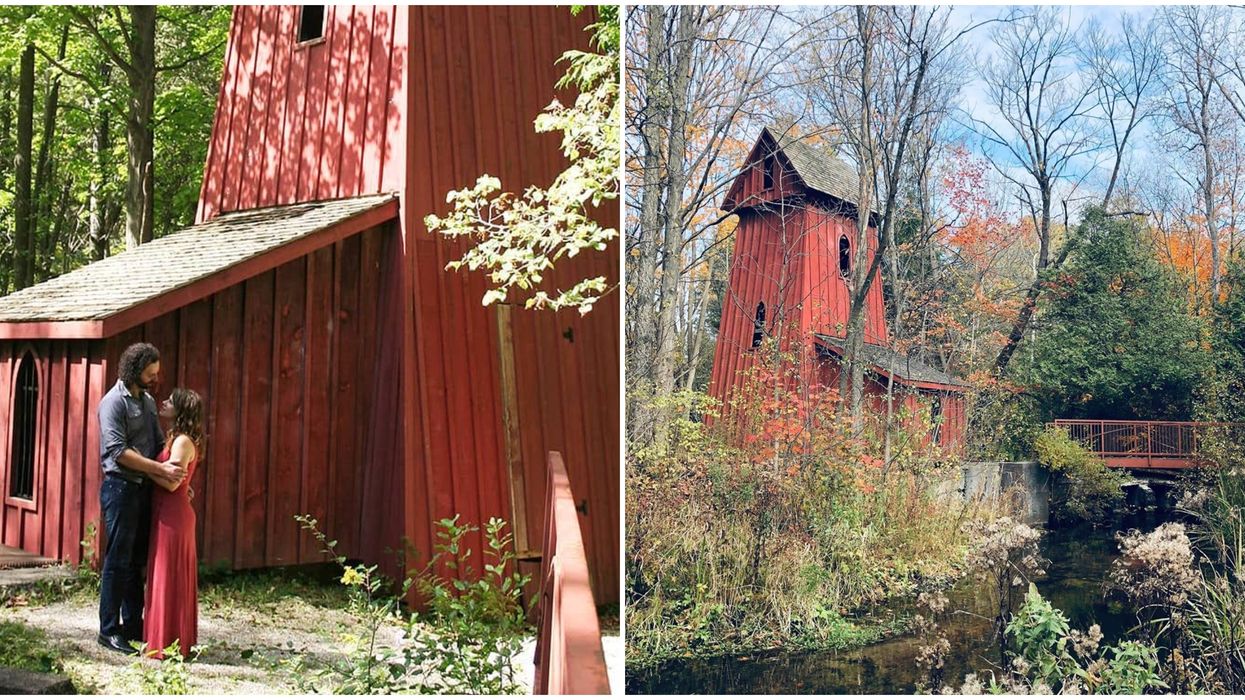 You Can Hike To This Hidden Mill Near Toronto For A Romantic Fall Date