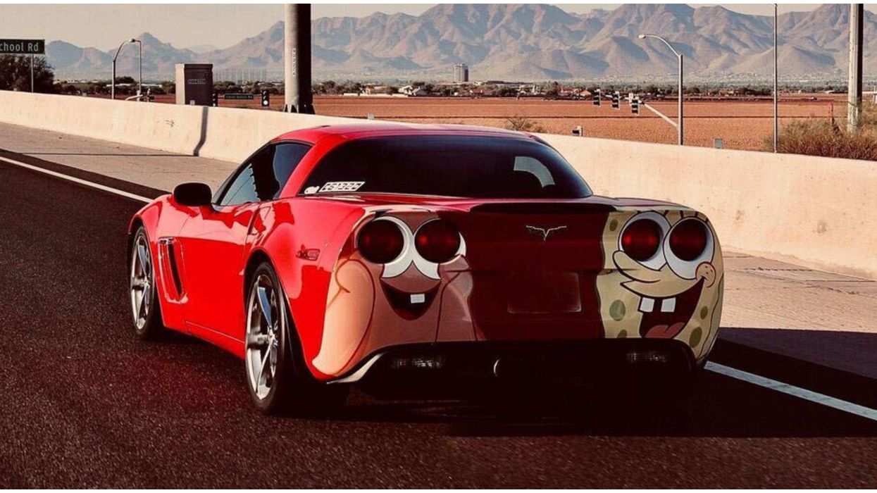 This Tucson Local Is Going Viral Because Of His Super Cool 'SpongeBob & Patrick' Car