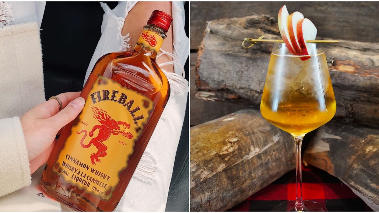 Ce délicieux cocktail d'automne te fera redécouvrir le Fireball Whisky
