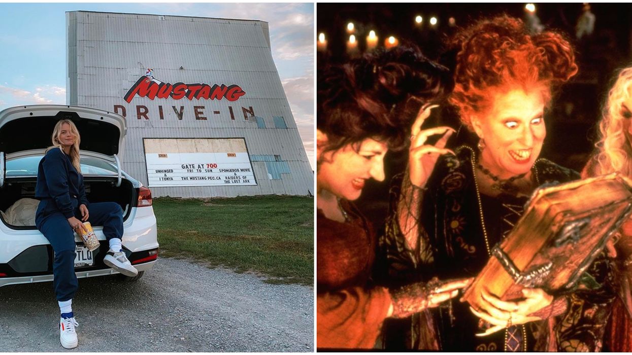 You Can Spend Halloween Watching Spooky Movies Under The Stars At This Ontario Drive-In