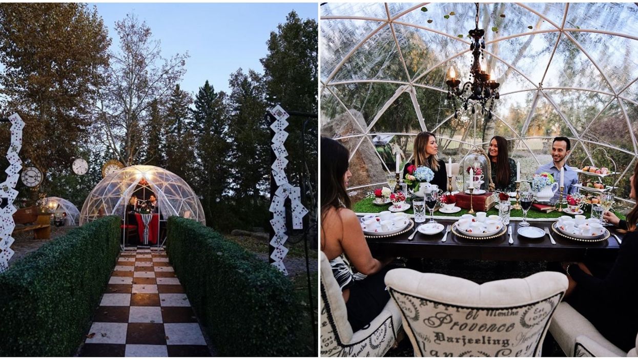 You Can Enjoy High Tea In A Magical Dome Starting This Week In Calgary