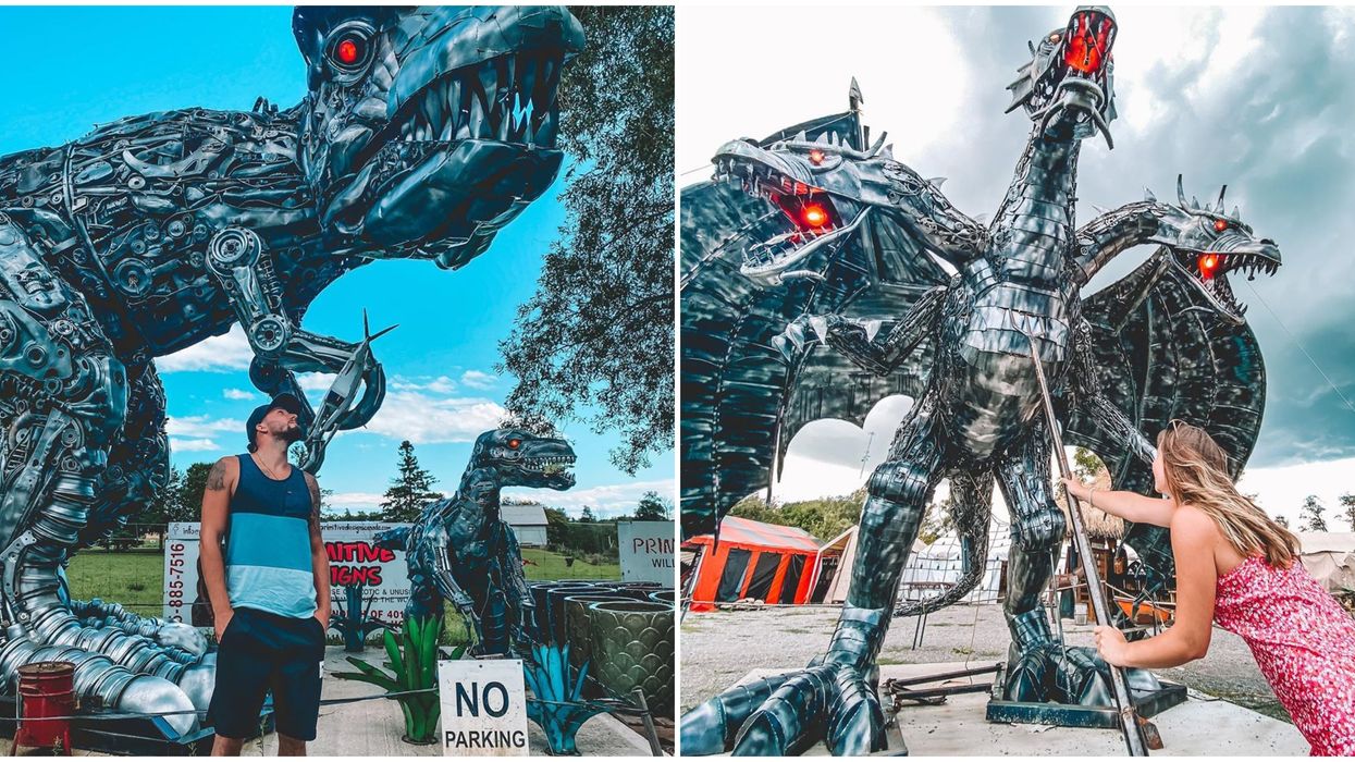 This Massive Sculpture Park Near Toronto Will Whisk You Away To Universal Studios