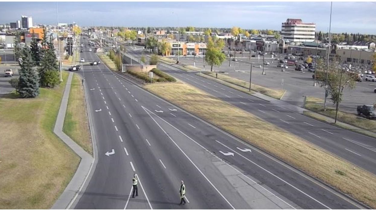 Calgary Police Say Someone Has Died After Being Pushed From A Moving Vehicle This Morning