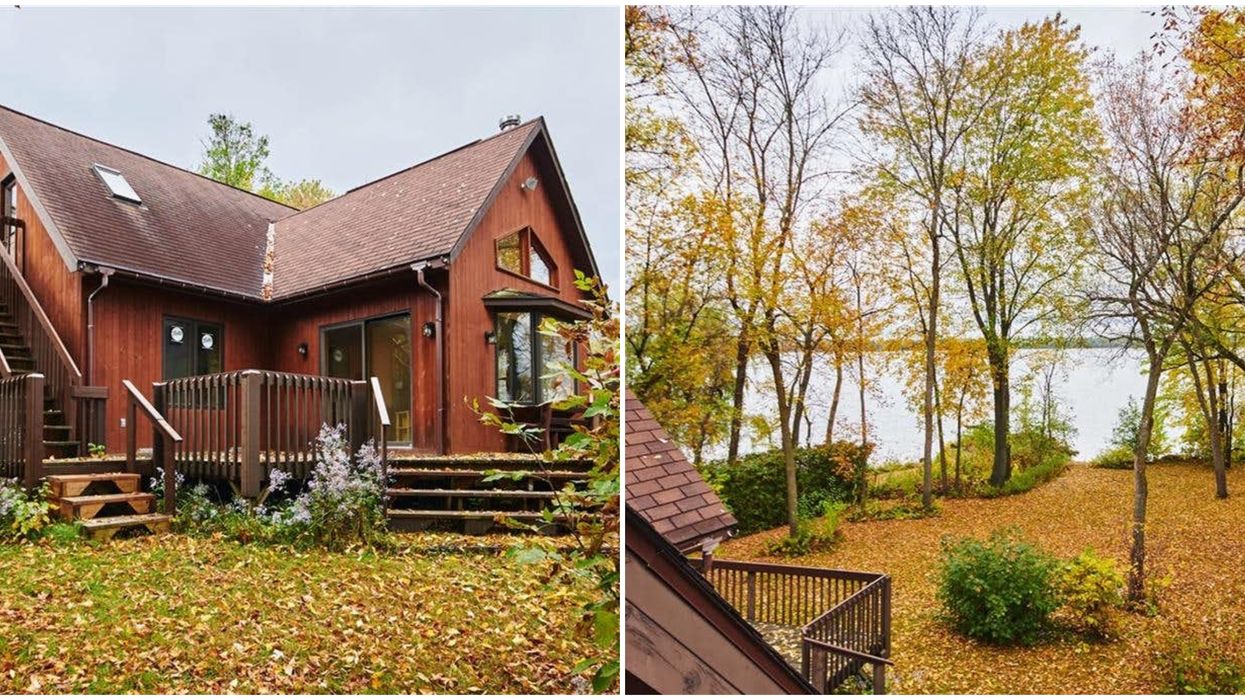 This Gorgeous House For Sale In Ontario Is A Lakefront Dream For Less Than $500K
