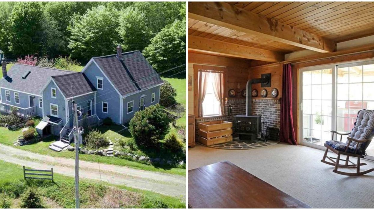 This Nova Scotia Farmhouse Has Its Own Blueberry Plants & Costs Less Than A Toronto Condo