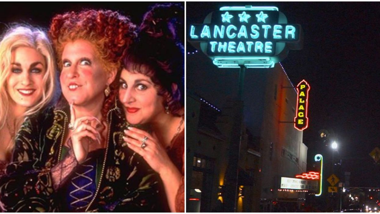 You Can Travel To The 1940s And Watch 'Hocus Pocus' At This Vintage Theater Near Dallas
