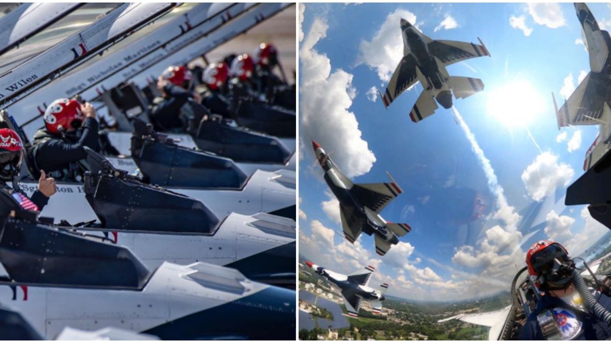 The Air Force Thunderbirds Will Be Soaring Over Fort Worth This Weekend
