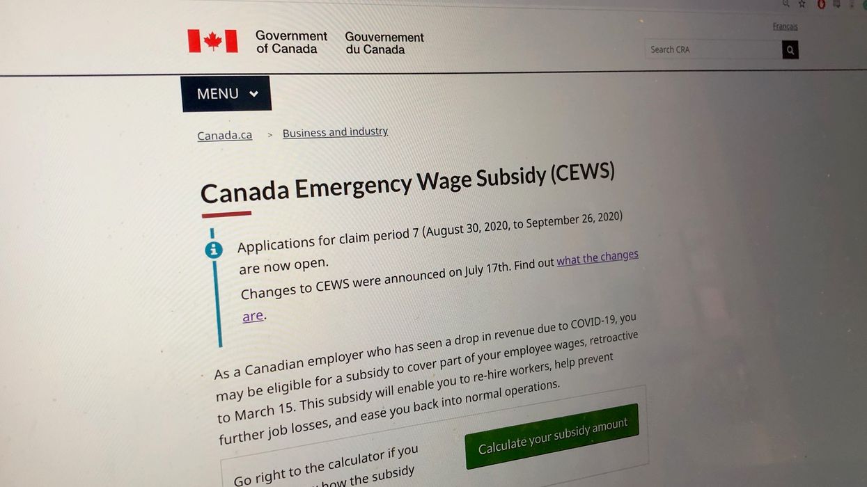 The Canada Wage Subsidy Is Being Extended All The Way Into Summer 2021
