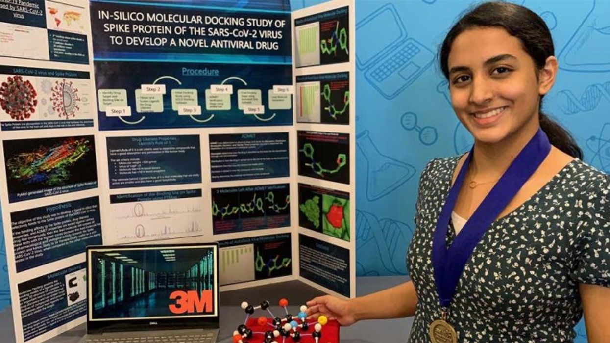 This Texas Teenager Just Discovered A Molecule That Could Lead To A Cure For COVID-19