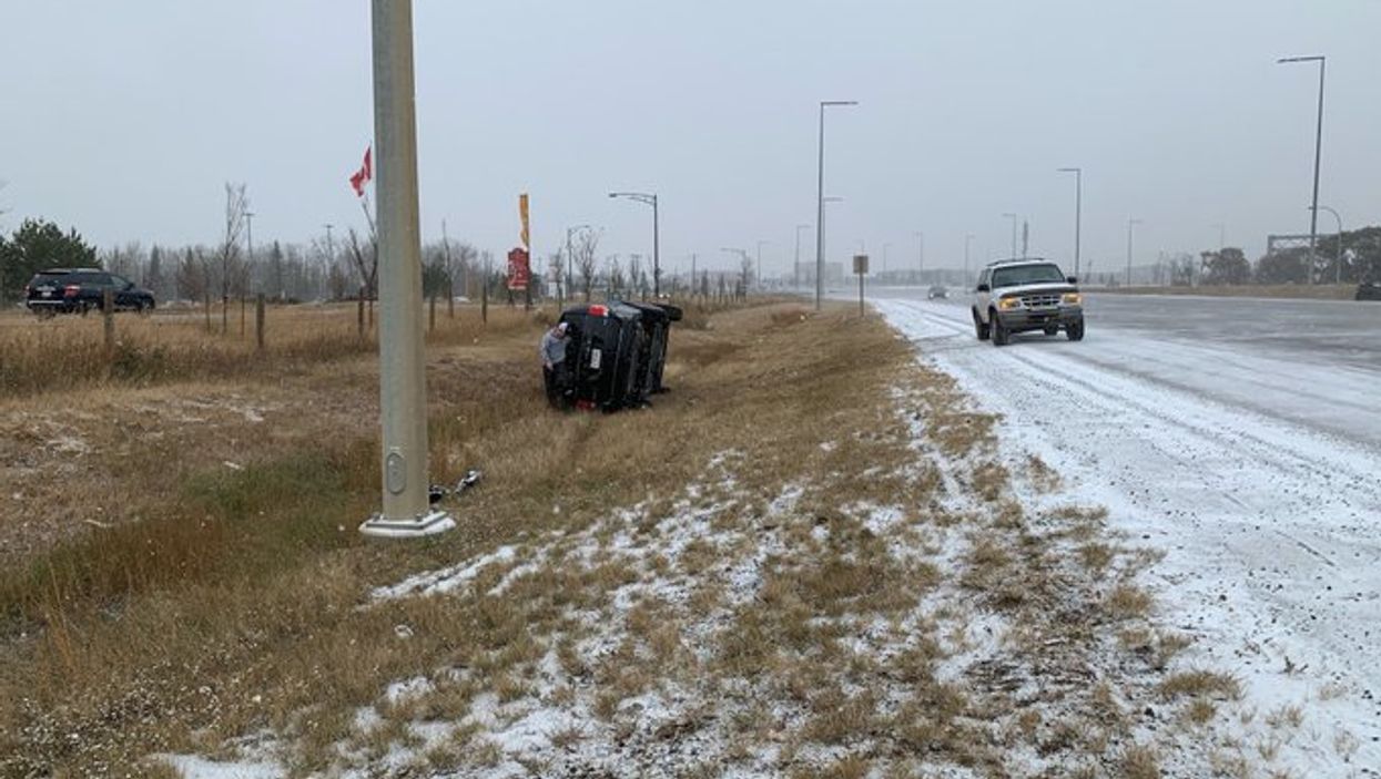 Edmonton Drivers Are Going Wild On The Ice & Police Responded To Over 50 Crashes On Monday