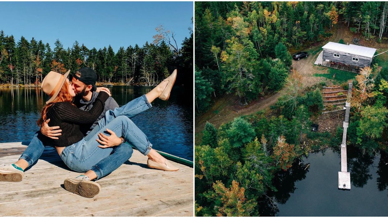 Toronto Couple Ditches Expensive City Rent For An East Coast Cabin In The Woods