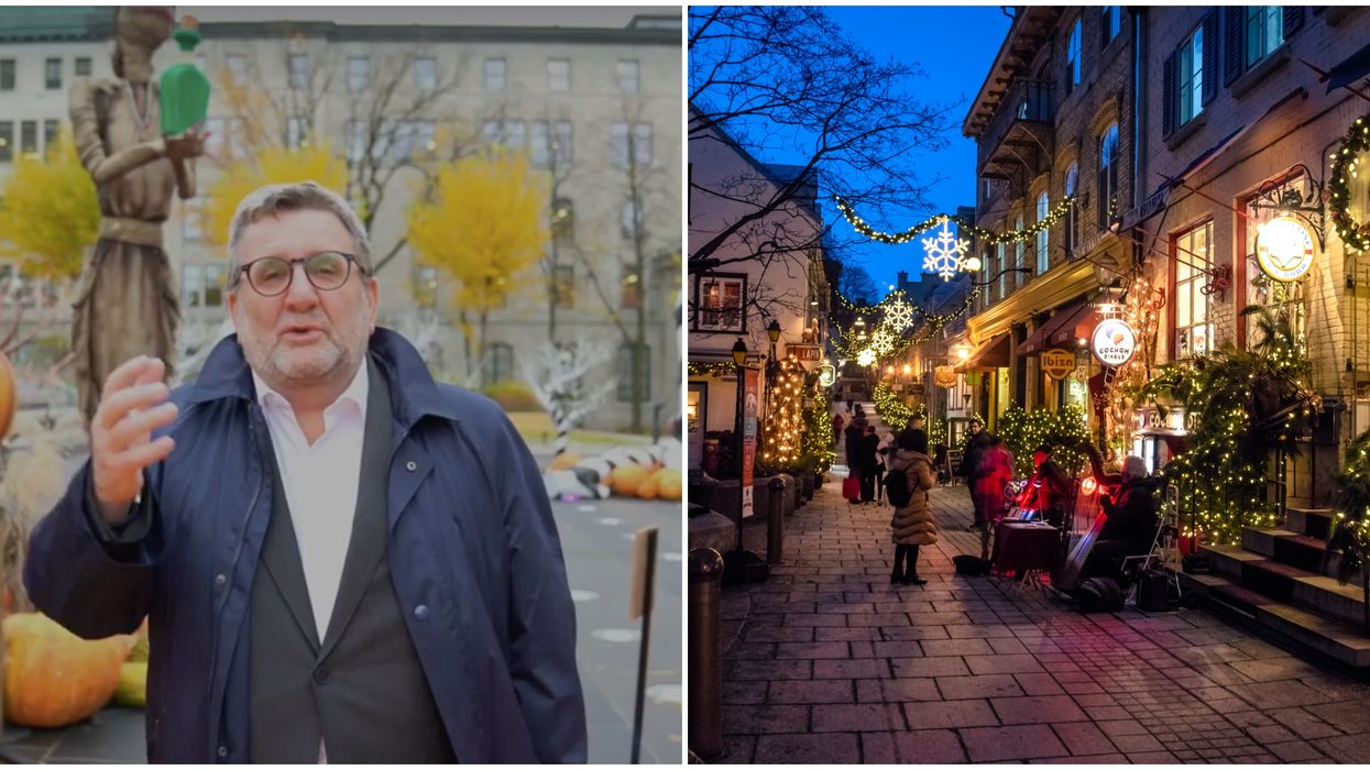 Le maire de Québec demande aux citoyens de décorer pour Noël dès maintenant